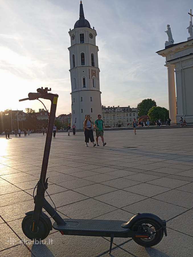 Tvarkingas paspirtukas su pakroveju - nuotraukos Nr. 14