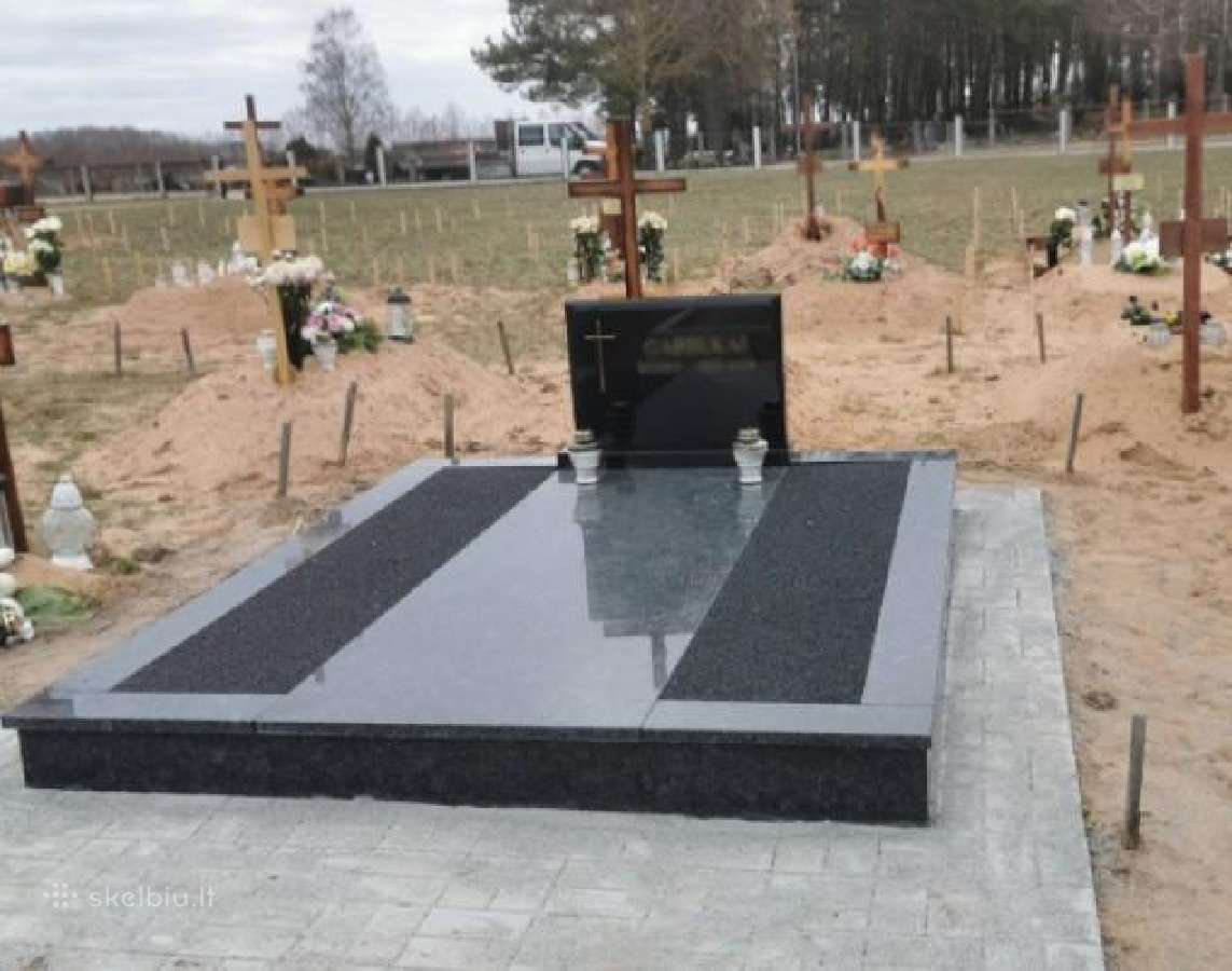 Kapaviečių įrengimas, granito plokštės Panevėžyje - nuotraukos Nr. 7