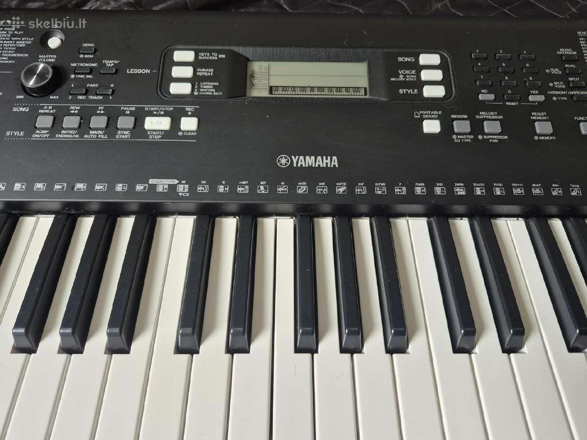 Yamaha Psr-e363 sintezatorius - nuotraukos Nr. 2