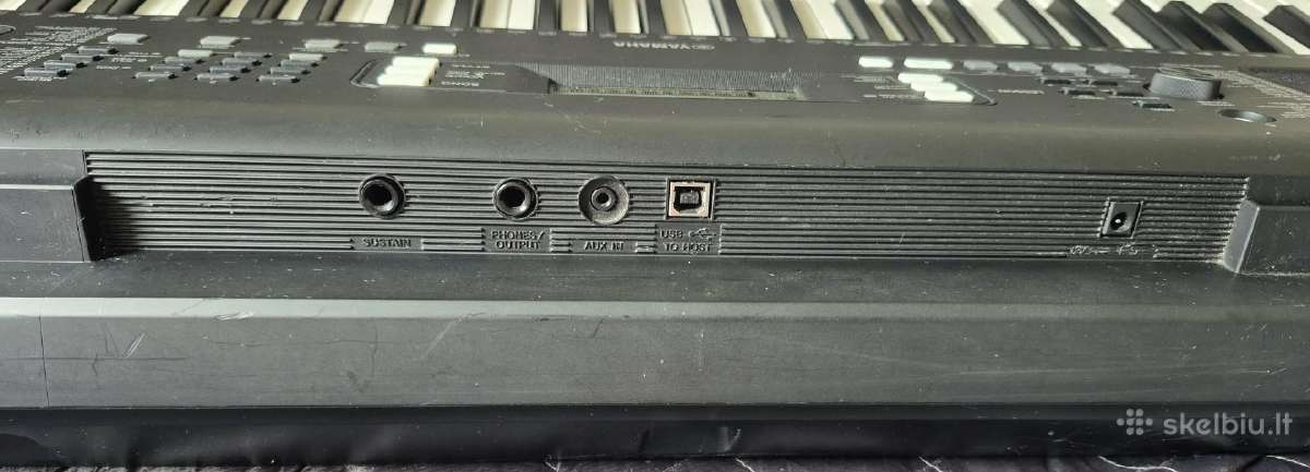 Yamaha Psr-e363 sintezatorius - nuotraukos Nr. 6