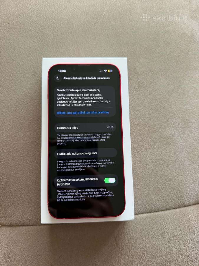 iPhone 13 256gb - nuotraukos Nr. 2