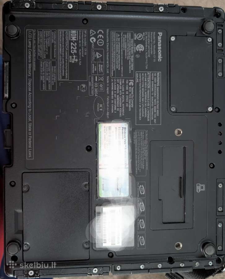 Panasonic Cf19 - nuotraukos Nr. 7