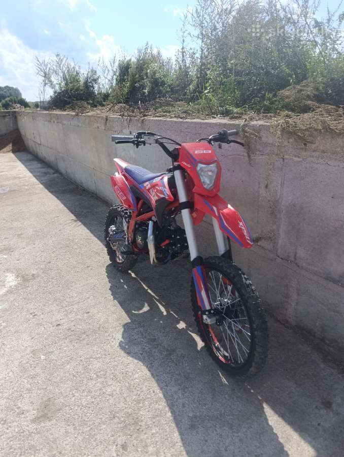 Asix xb-68 125cc krosinis +šalmas i kaina - nuotraukos Nr. 4