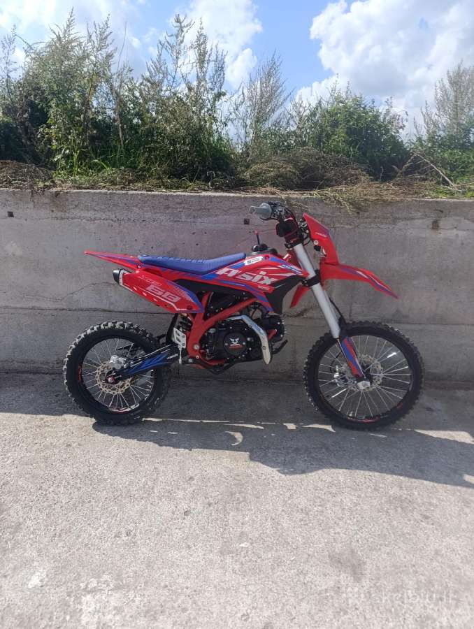 Asix xb-68 125cc krosinis +šalmas i kaina - nuotraukos Nr. 5