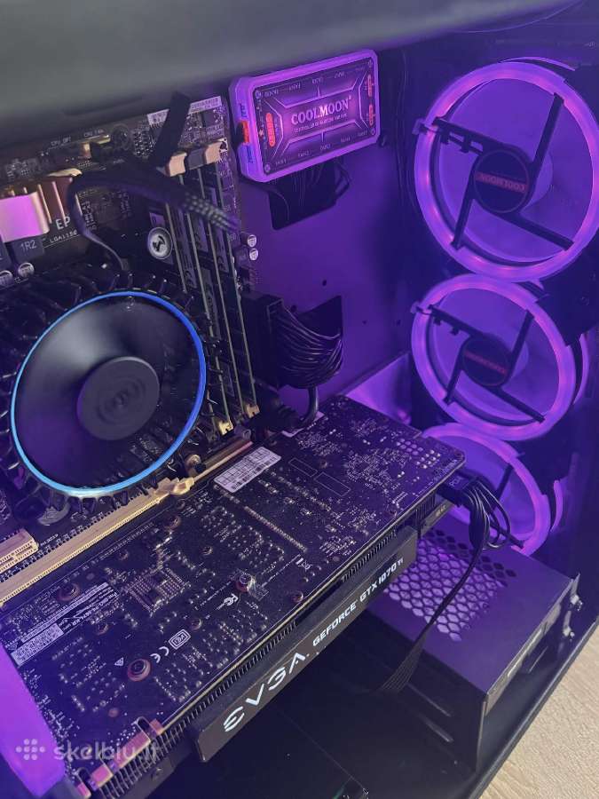 Biudžetinis žaidimų Pc 1070ti/32gb RAM/878gb - nuotraukos Nr. 4