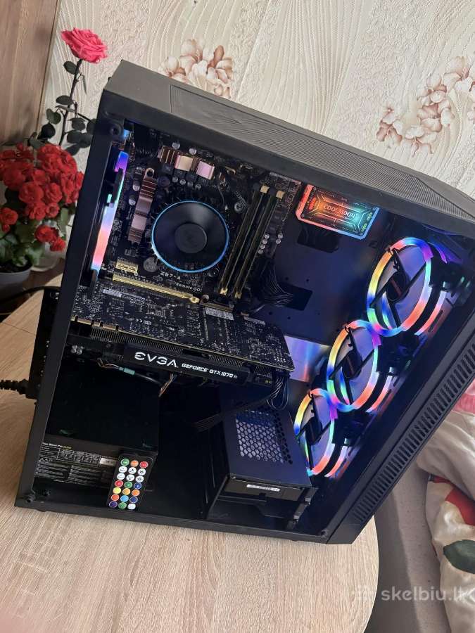 Biudžetinis žaidimų Pc 1070ti/32gb RAM/878gb - nuotraukos Nr. 5