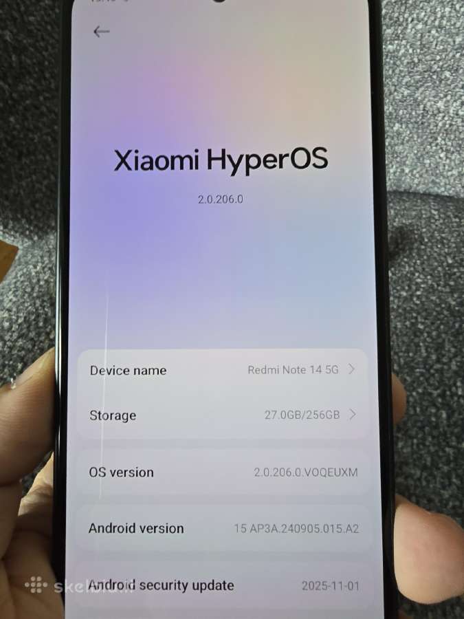 Xiaomi redmi note 14 5G 256gb - nuotraukos Nr. 8