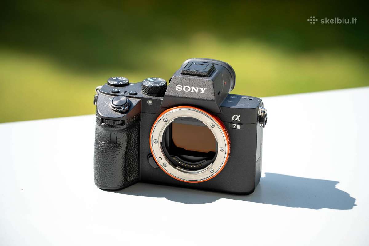 Sony A7 III Body - nuotraukos Nr. 3