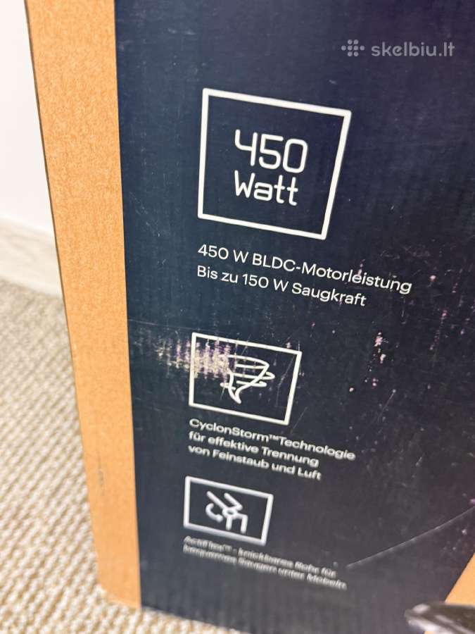 Grundig Vcp 8330 Hyperclean akumuliatorinis - nuotraukos Nr. 6