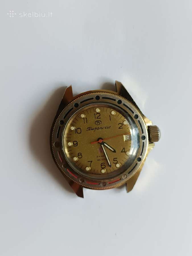Laikrodis Vostok Generalskie - nuotraukos Nr. 2