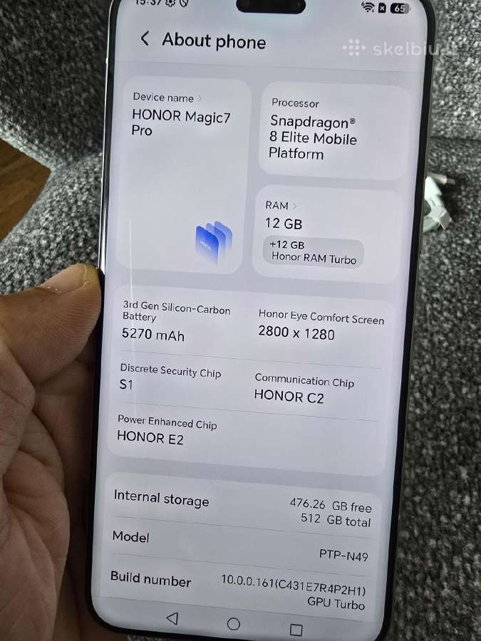 Honor magic 7 pro 512gb - nuotraukos Nr. 8