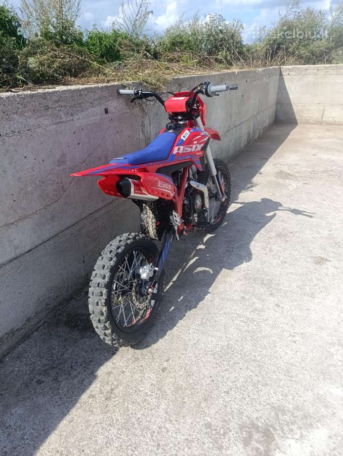 Asix xb-68 125cc krosinis +šalmas i kaina - nuotraukos Nr. 6