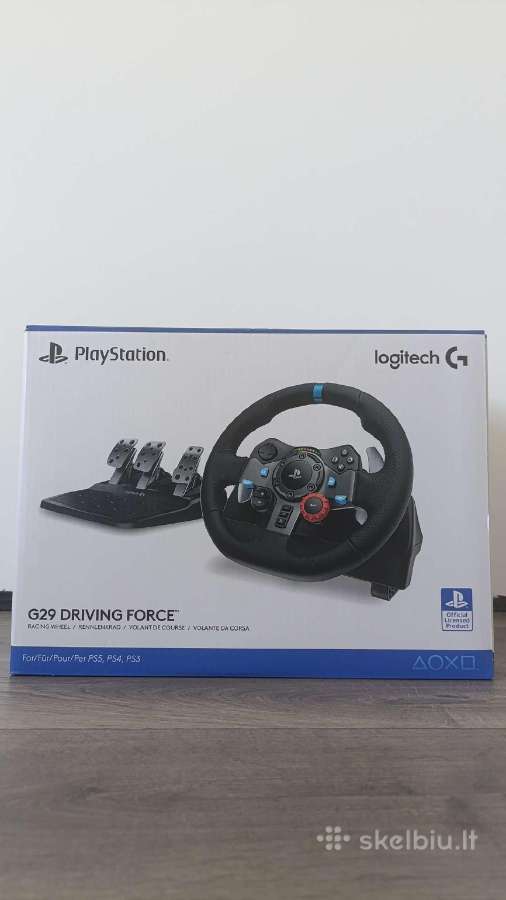 Logitech G29 Driving Force su Garantija - nuotraukos Nr. 3