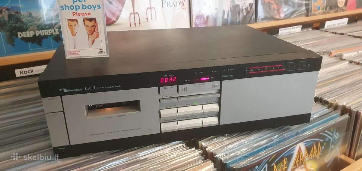 Nakamichi Lx 3 kasetinis grotuvas. - nuotraukos Nr. 2
