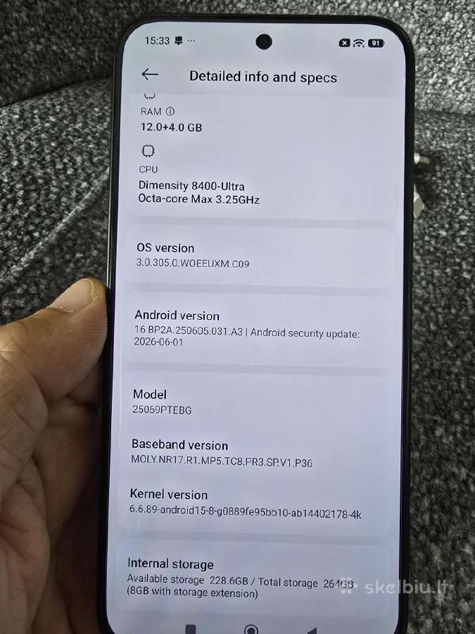 Xiaomi 15t 256gb - nuotraukos Nr. 7