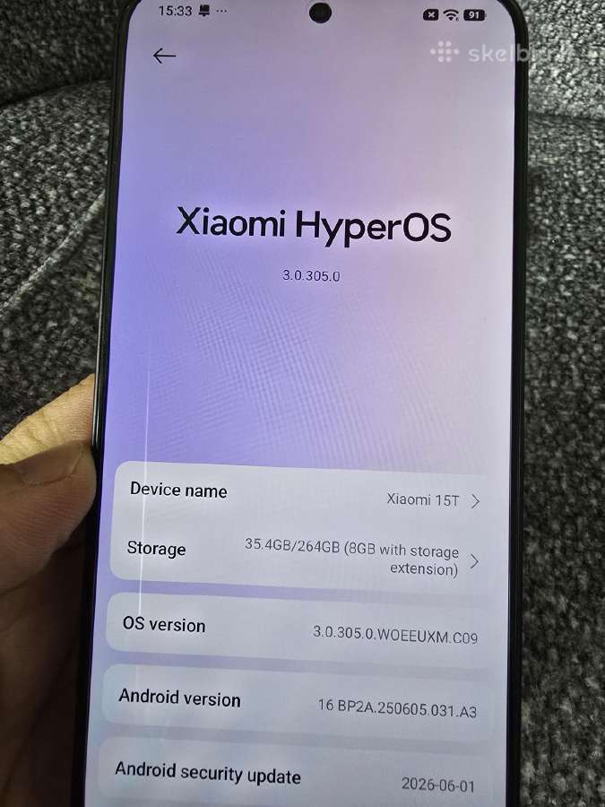 Xiaomi 15t 256gb - nuotraukos Nr. 8