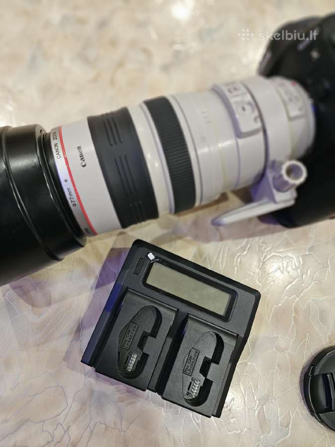 Canon EOS-1D X Mark III su linze 70-200mm 1:2.8 - nuotraukos Nr. 2