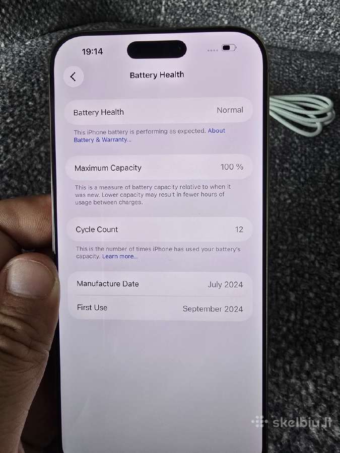Apple iPhone 16 pro max 256gb - nuotraukos Nr. 9