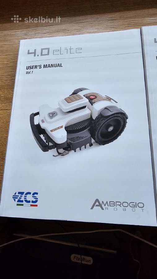 Vejos pjovimo robotas Ambrogio 4.0 Elite - nuotraukos Nr. 4