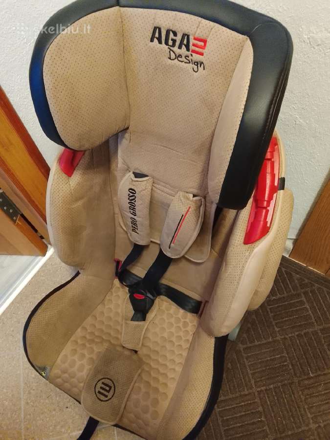 Vaikiška automobilinė kėdutė Aga Design - nuotraukos Nr. 2