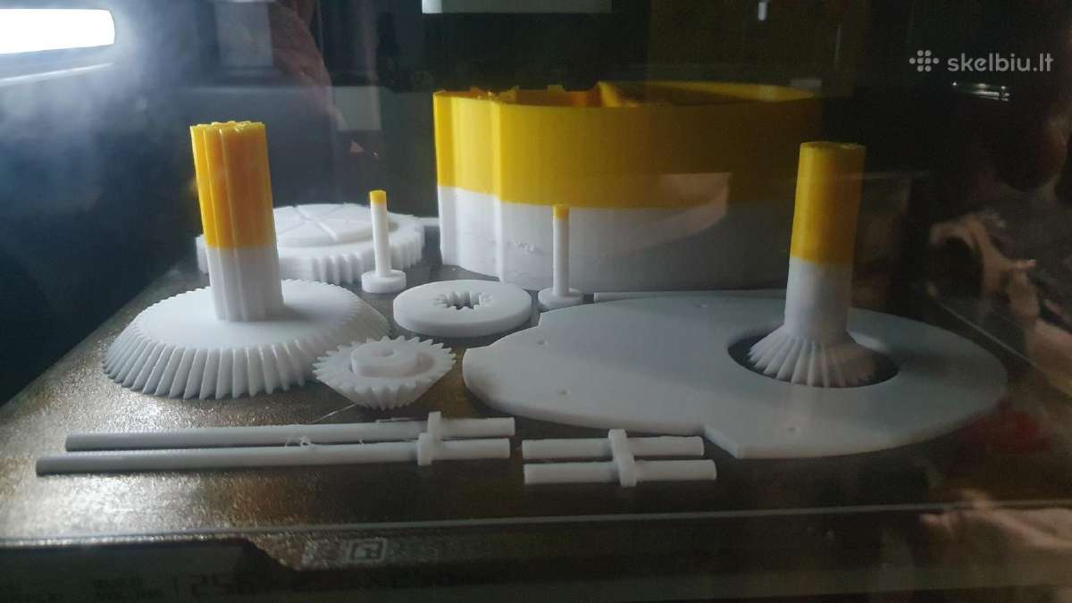 3D spausdinimas plastikais, modeliavimas, skenavim - nuotraukos Nr. 36
