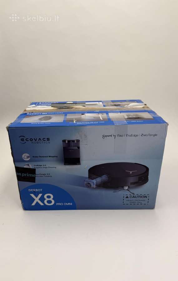Ecovacs Deebot X8 Pro Omni robotas dulkių siurblys - nuotraukos Nr. 10