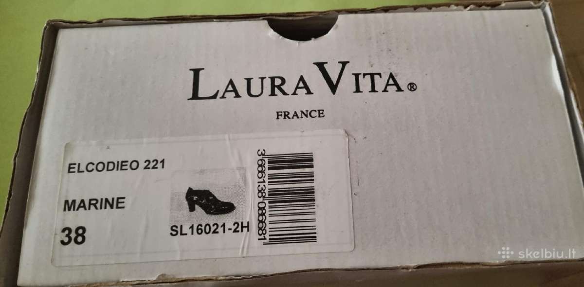 Pusbačiai prancūxų Laura Vita Elcodieo 221, 38 d. - nuotraukos Nr. 7