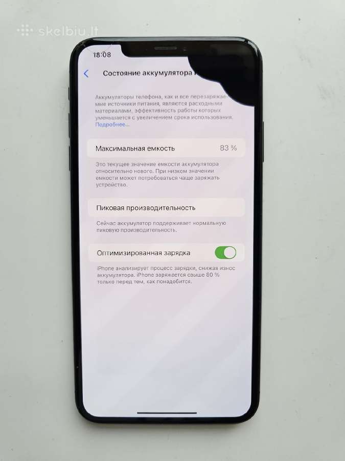 Pilnai veikiantis iPhone XS Max 512 GB! - nuotraukos Nr. 4