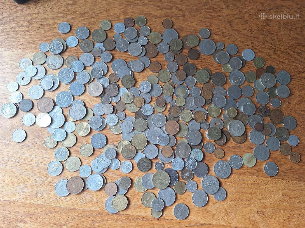 Monetos viso 289 vnt už 75 e - nuotraukos Nr. 2
