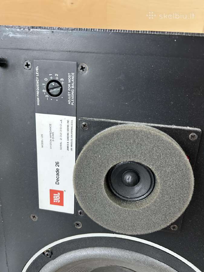 Jbl l26 - nuotraukos Nr. 3