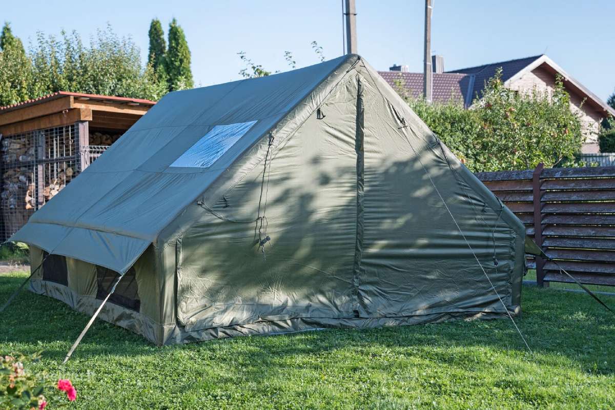 Itin erdvi pripučiama palapinė 8-10 vietų, 4x3 m. - nuotraukos Nr. 6