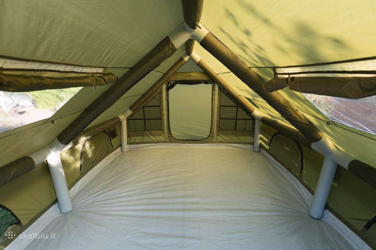 Itin erdvi pripučiama palapinė 8-10 vietų, 4x3 m. - nuotraukos Nr. 4