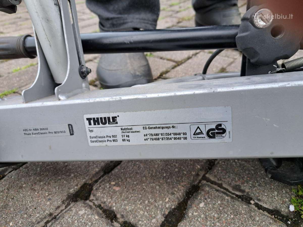 Thule dviračio laikiklis - nuotraukos Nr. 7