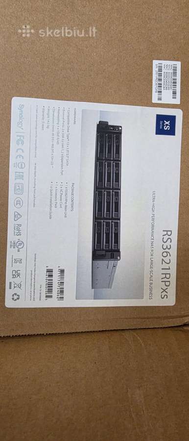 Synology Rackstation Rs3621rpxs 12-bay - nuotraukos Nr. 3