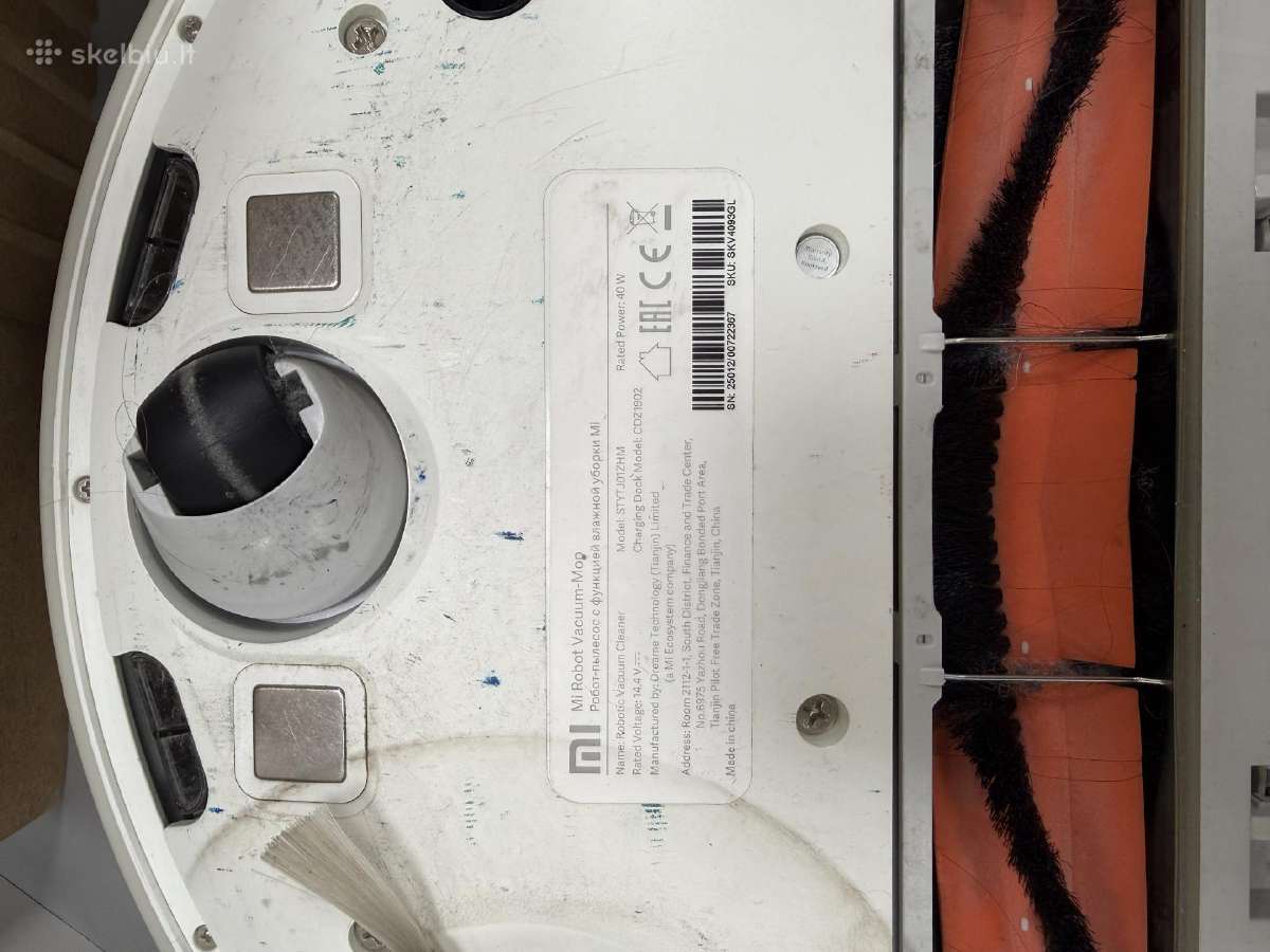 Xiaomi Mi Robot Vacuum-mop (Stytj01zhm) su plovimo - nuotraukos Nr. 4