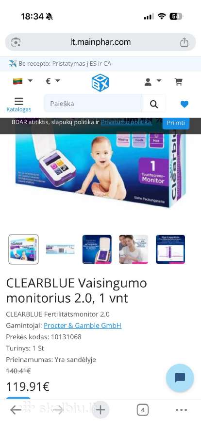 Vaisingumo monitorius - nuotraukos Nr. 4