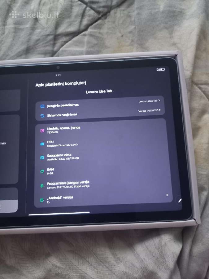 Parduodamas / keičiamas Lenovo Idea Tab 11 - nuotraukos Nr. 5