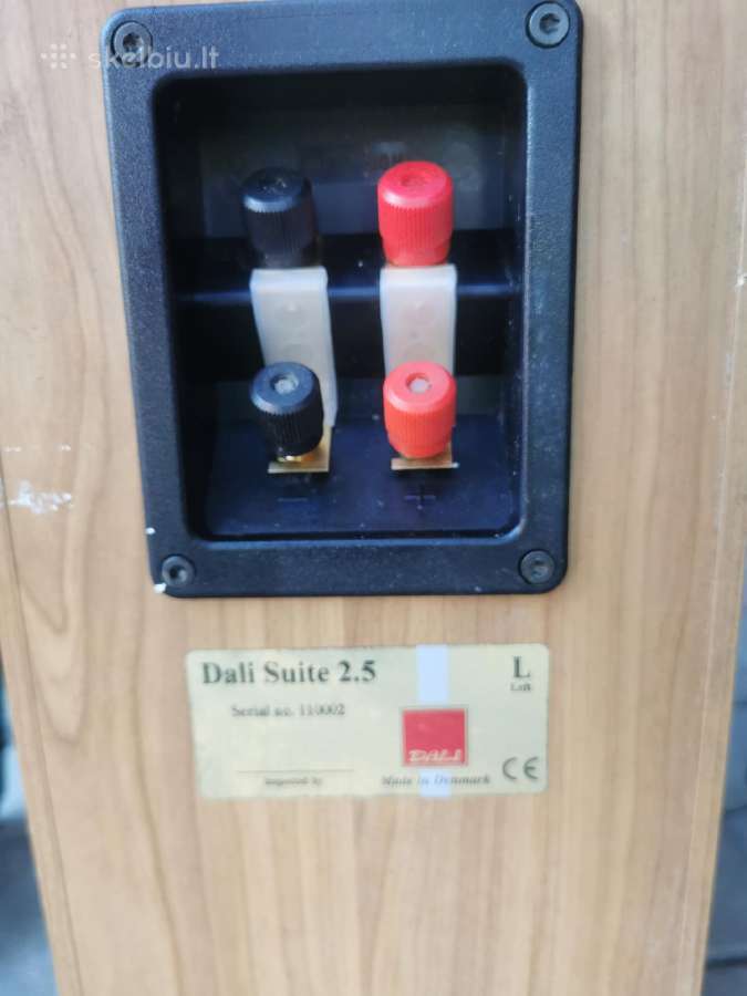 Grindinės kolonėlės „Dali Suite 2.5“ - nuotraukos Nr. 4