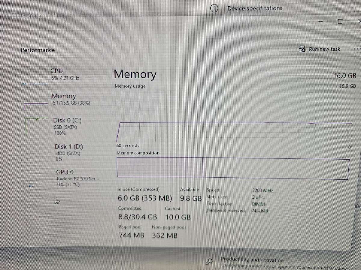 Pilnas Gaming Setup, Ryzen 5 5600, 16 GB RAM - nuotraukos Nr. 7