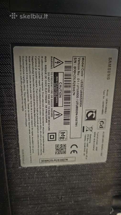 Samsung Televizorius 55 Crystal uhd - nuotraukos Nr. 3