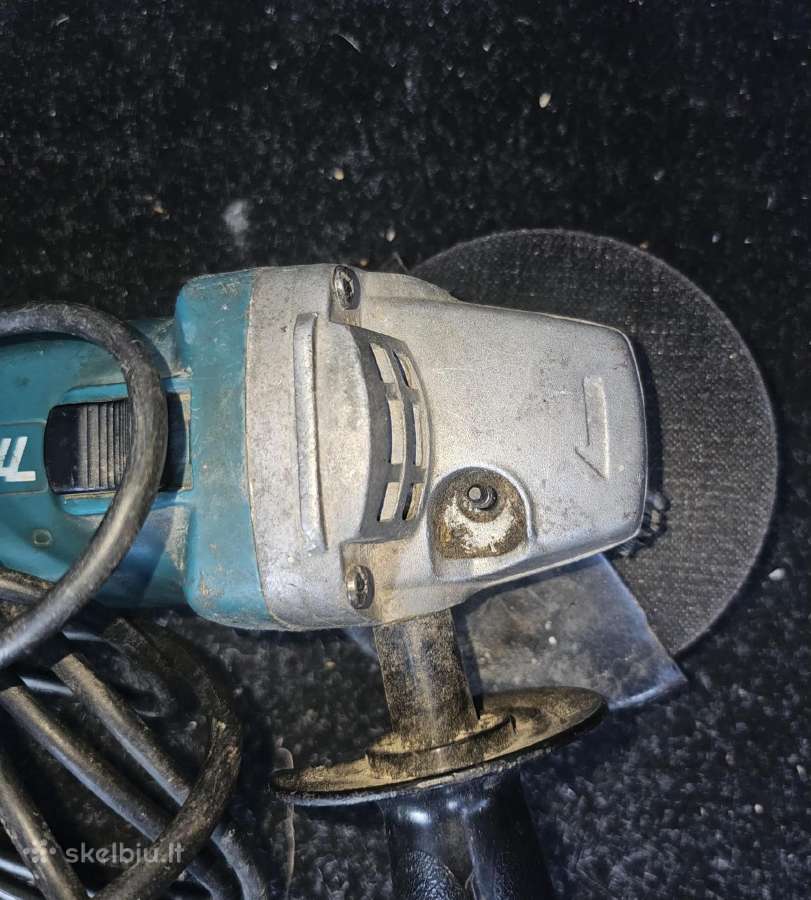 Kampinis šlifuoklis Makita 125mm 9558hn - nuotraukos Nr. 3