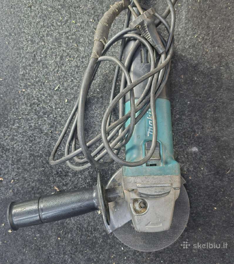 Kampinis šlifuoklis Makita 125mm 9558hn - nuotraukos Nr. 4
