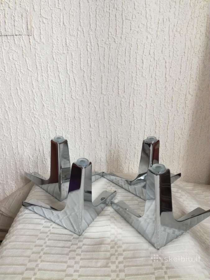 Trikampio formos,tvirto metalo baldų kojos - nuotraukos Nr. 2