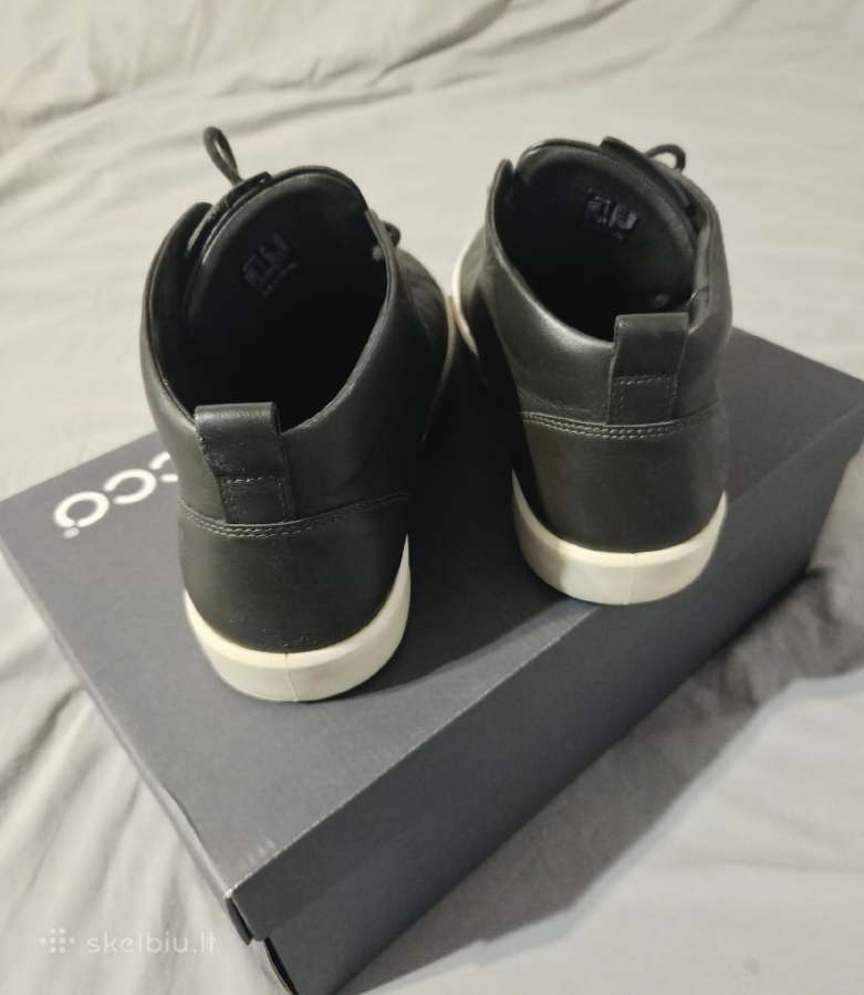 Ecco Soft 8 Green Mid odiniai batai - nuotraukos Nr. 3