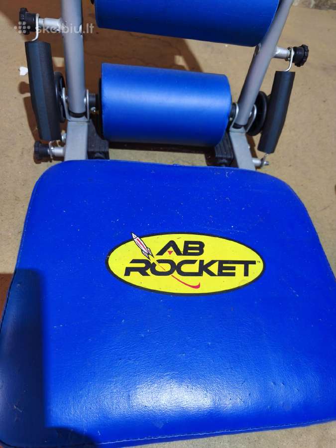 Pilvo preso treniruoklis „Ab Rocket" - nuotraukos Nr. 3