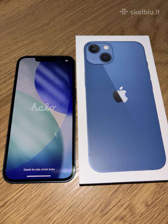 iPhone 13 128gb Blue - nuotraukos Nr. 5