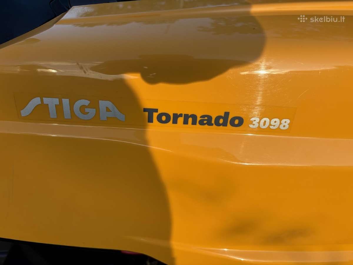 Stiga Tornado 3098 vejos traktoriukas - nuotraukos Nr. 10