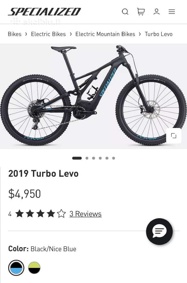 Specialized Turbo Levo 2019 Full Suspension E-MTB - nuotraukos Nr. 10
