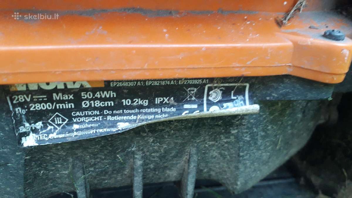 Vejos robotas Worx - nuotraukos Nr. 2