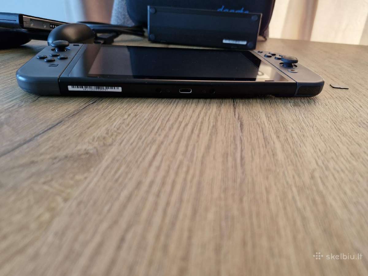 Nintendo switch + žaidimai + atminties korta - nuotraukos Nr. 6